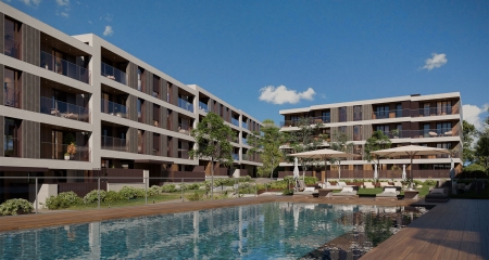 Anaka jardín piscina